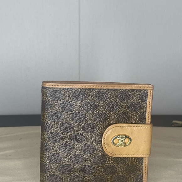 Celine Brown Monogram Wallet - Picture 1 of 11